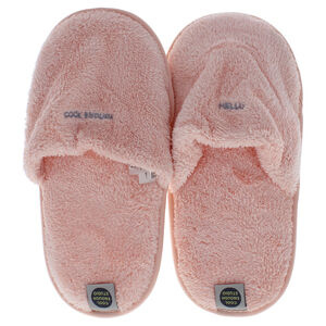 The Towel Slippers Pink-Large by Cool Enough Studio for Women-1 Pair Slippers